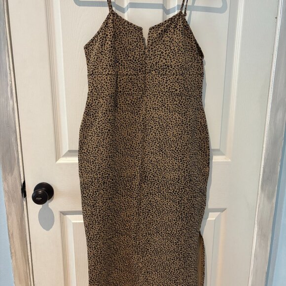 Manners London Body Con Leopard Print Dress - Picture 2 of 4